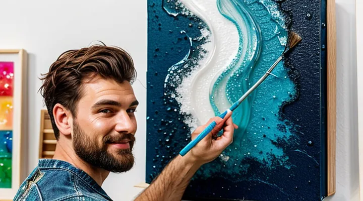 Раскрыт секрет создания идеальных океанских волн в Resin Art.